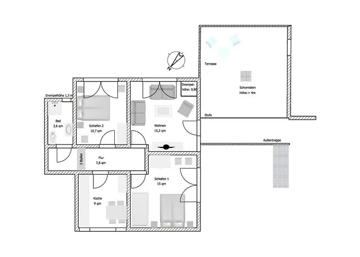 Haus Seepferdchen - Whg 6 Apartamento Grömitz
